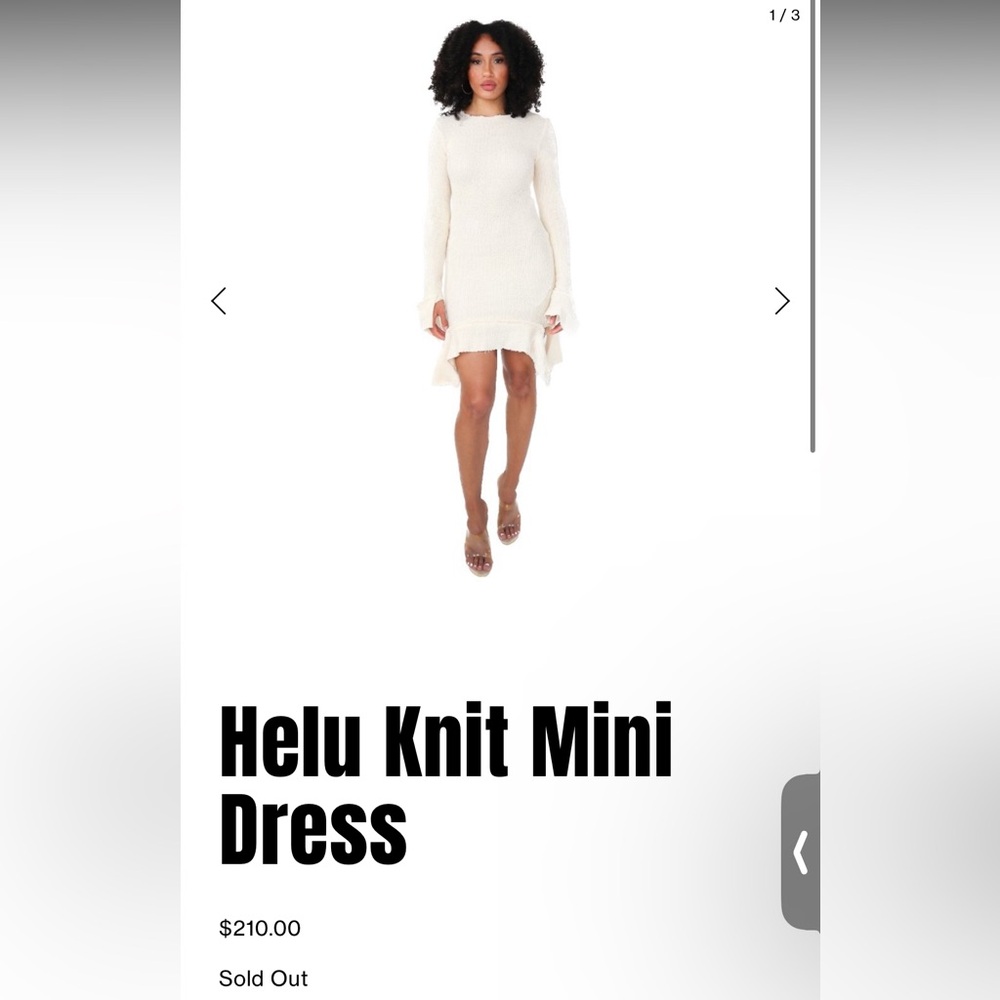 Giyea helu knit dress